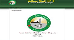 Desktop Screenshot of adhucstat.pt.gprdh.org